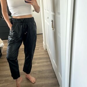 ANIMALE Faux Leather Pant / Jogger size 40